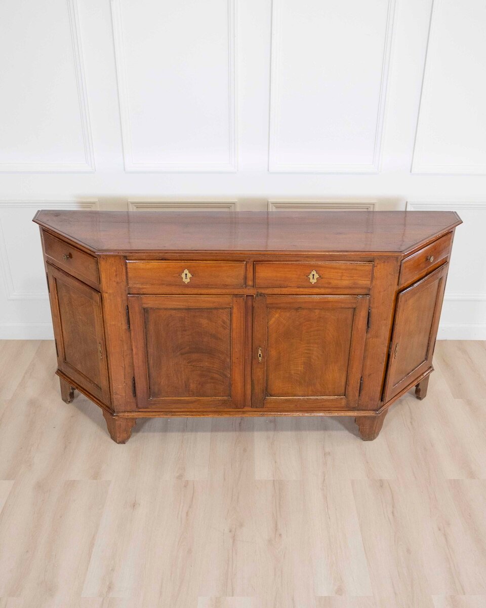 Early 19th Century Louis XVI Style Sideboard In Cherry Wood - JAA