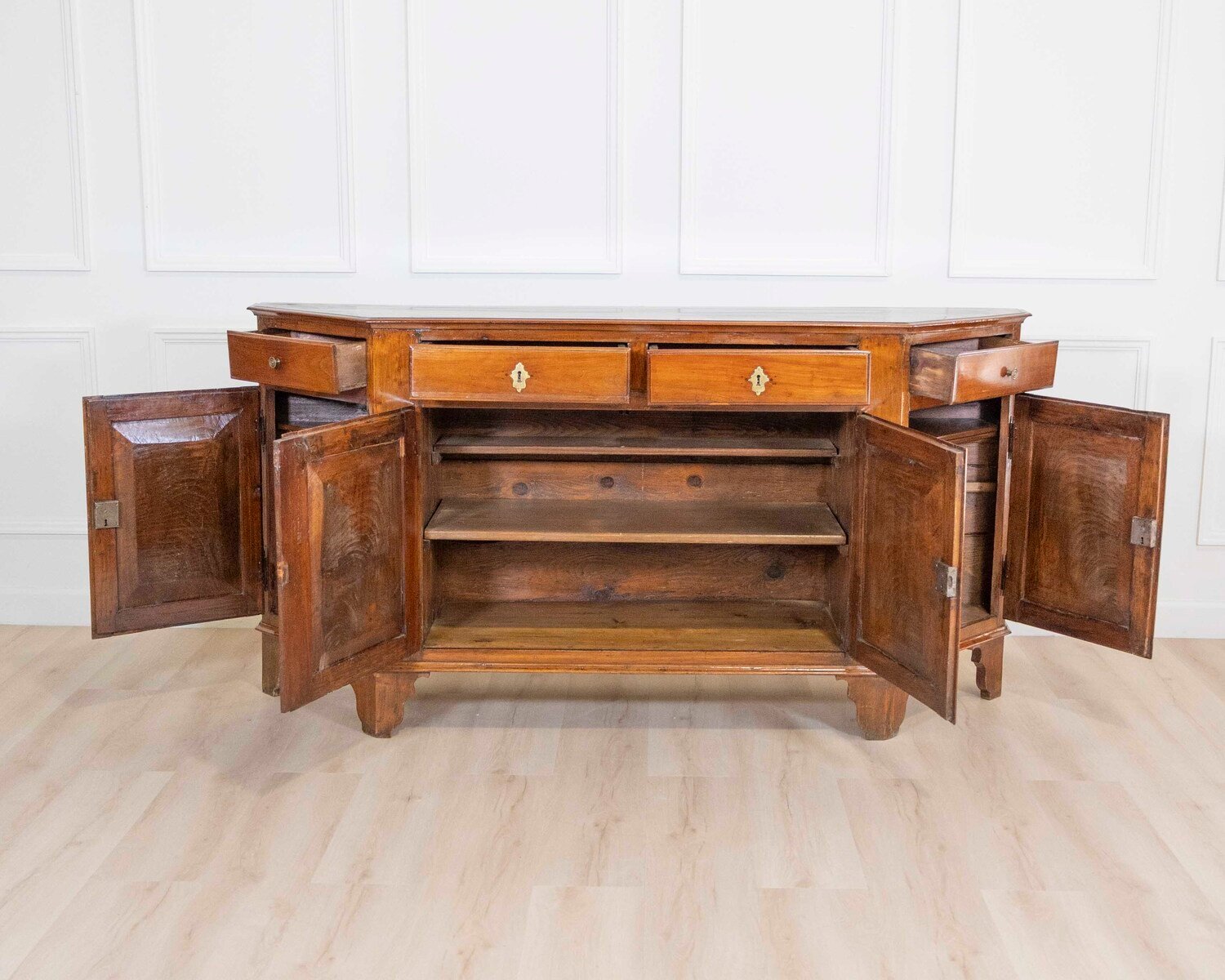 Early 19th Century Louis XVI Style Sideboard In Cherry Wood - JAA