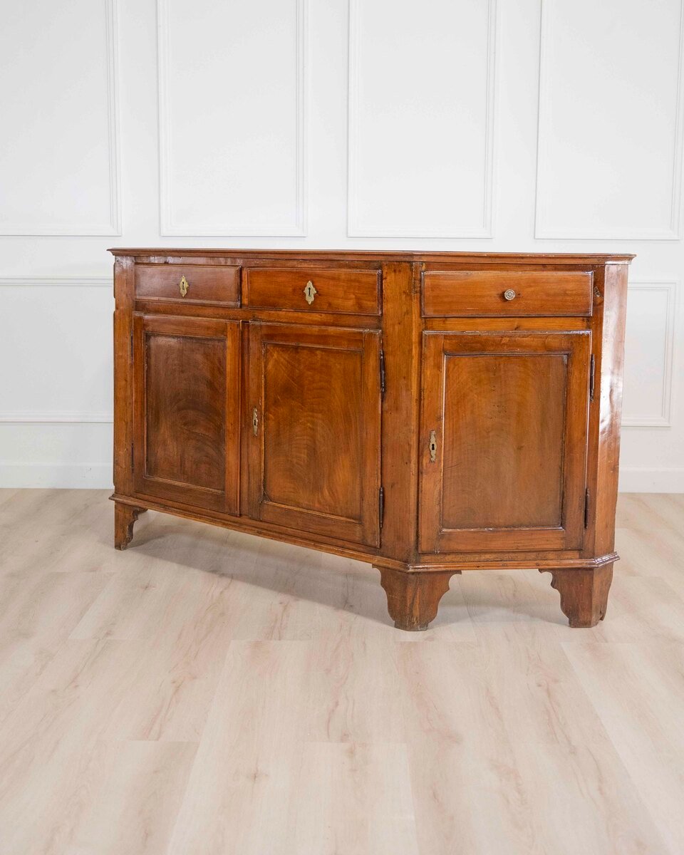 Early 19th Century Louis XVI Style Sideboard In Cherry Wood - JAA