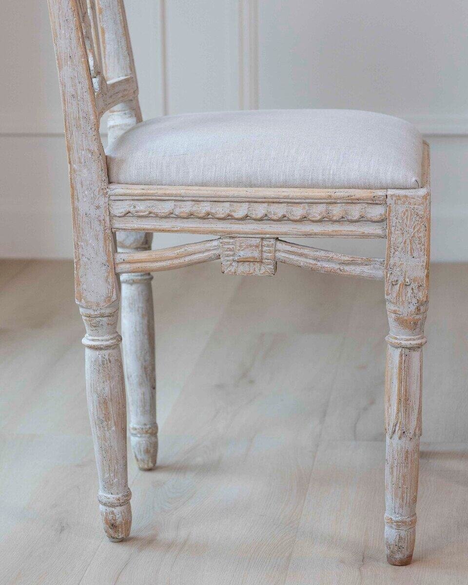 ON HOLD - Swedish Early 19th Century Gustavian Dining Chairs, Set of eight, c.1820 Priced Individually - JAA
