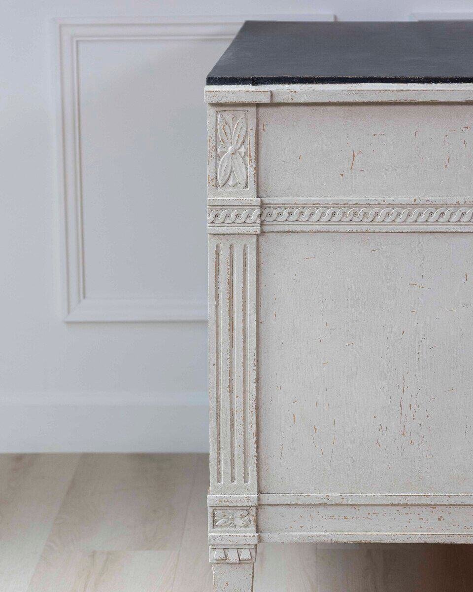 Swedish 18th Century Baroque Style-Inspired Sideboard - JAA