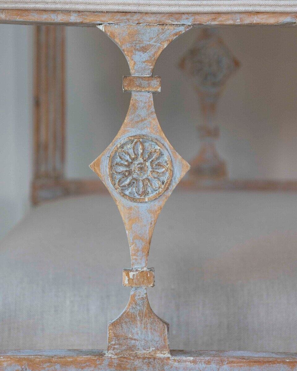 Set of 4 Signed Ephraim Stahl Swedish Gustavian Chairs - JAA