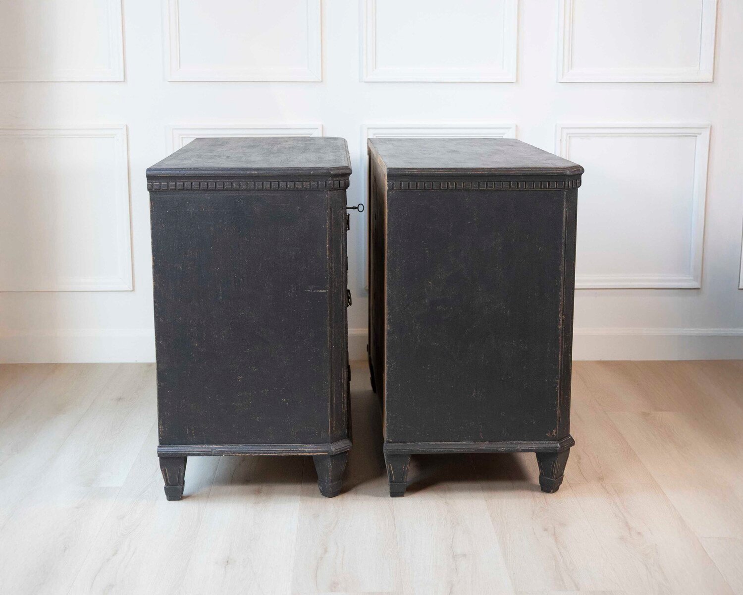 Pair of 19th Century European Chests of Drawers, Circa 1880 - JAA