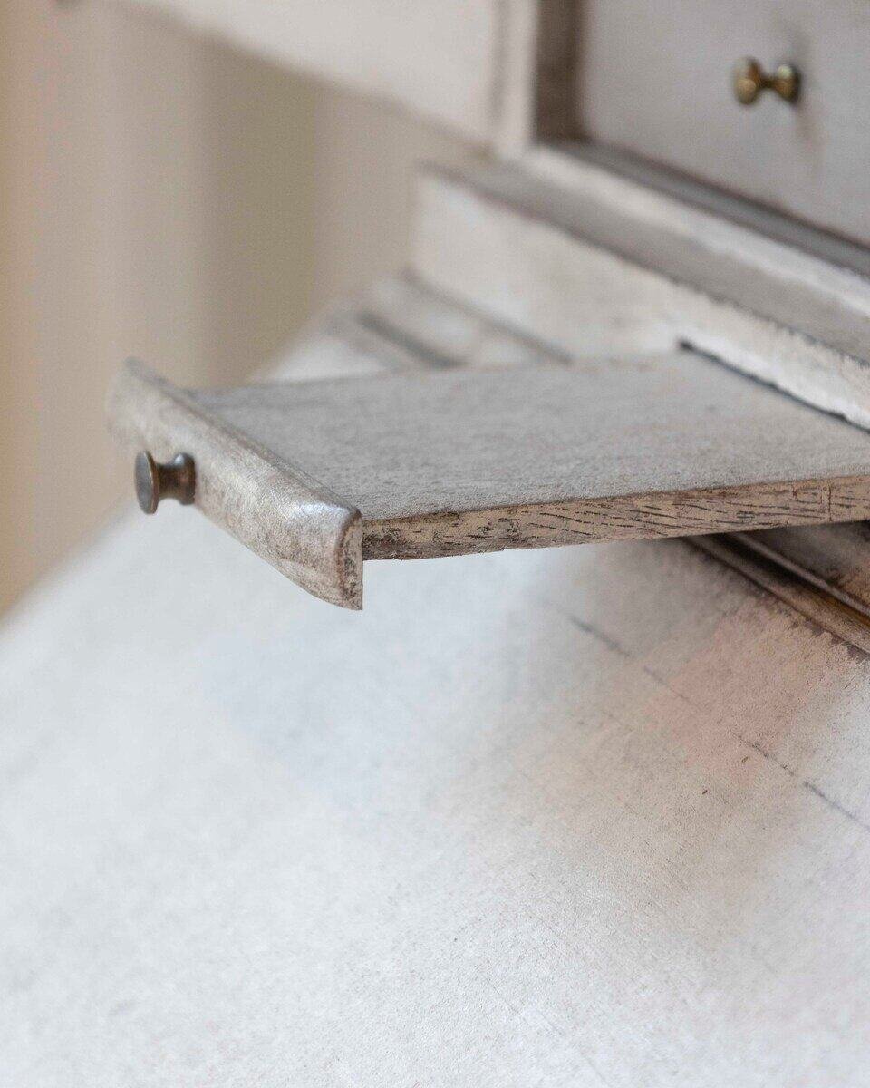 European 19th Century Two-Part Secretary Bureau - JAA