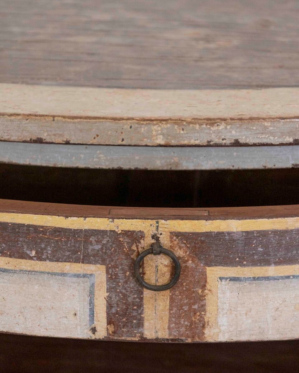 Italian Mid-19th Century Neoclassical Lacquered Sideboards, Pair - JAA