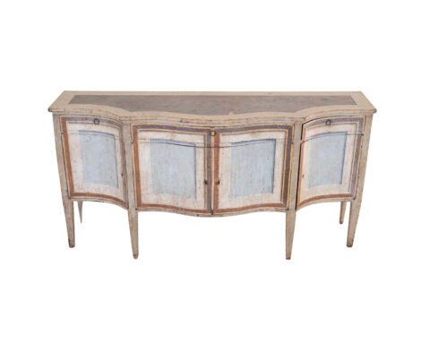 Italian Mid-19th Century Neoclassical Lacquered Sideboard