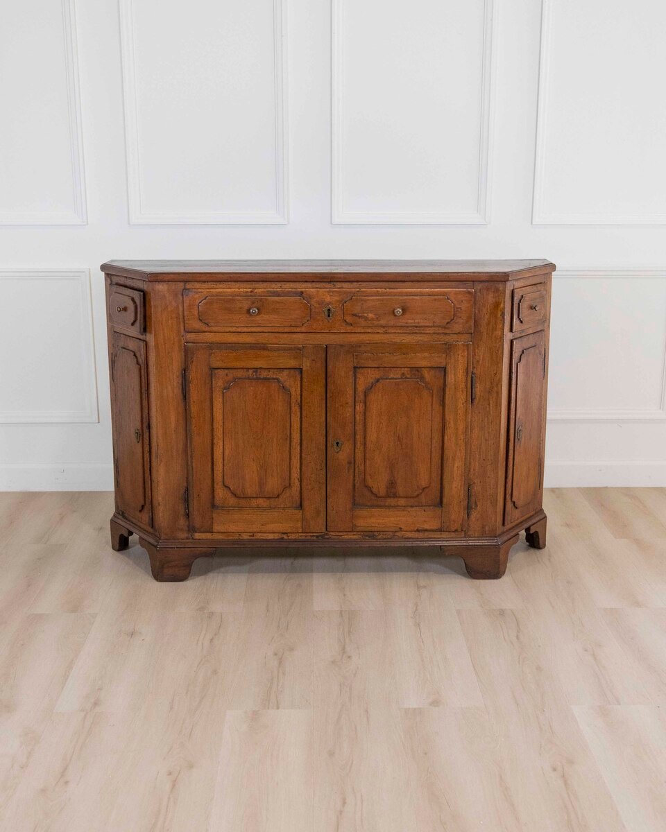 19th Century Italian Tuscan Walnut Sideboard - JAA