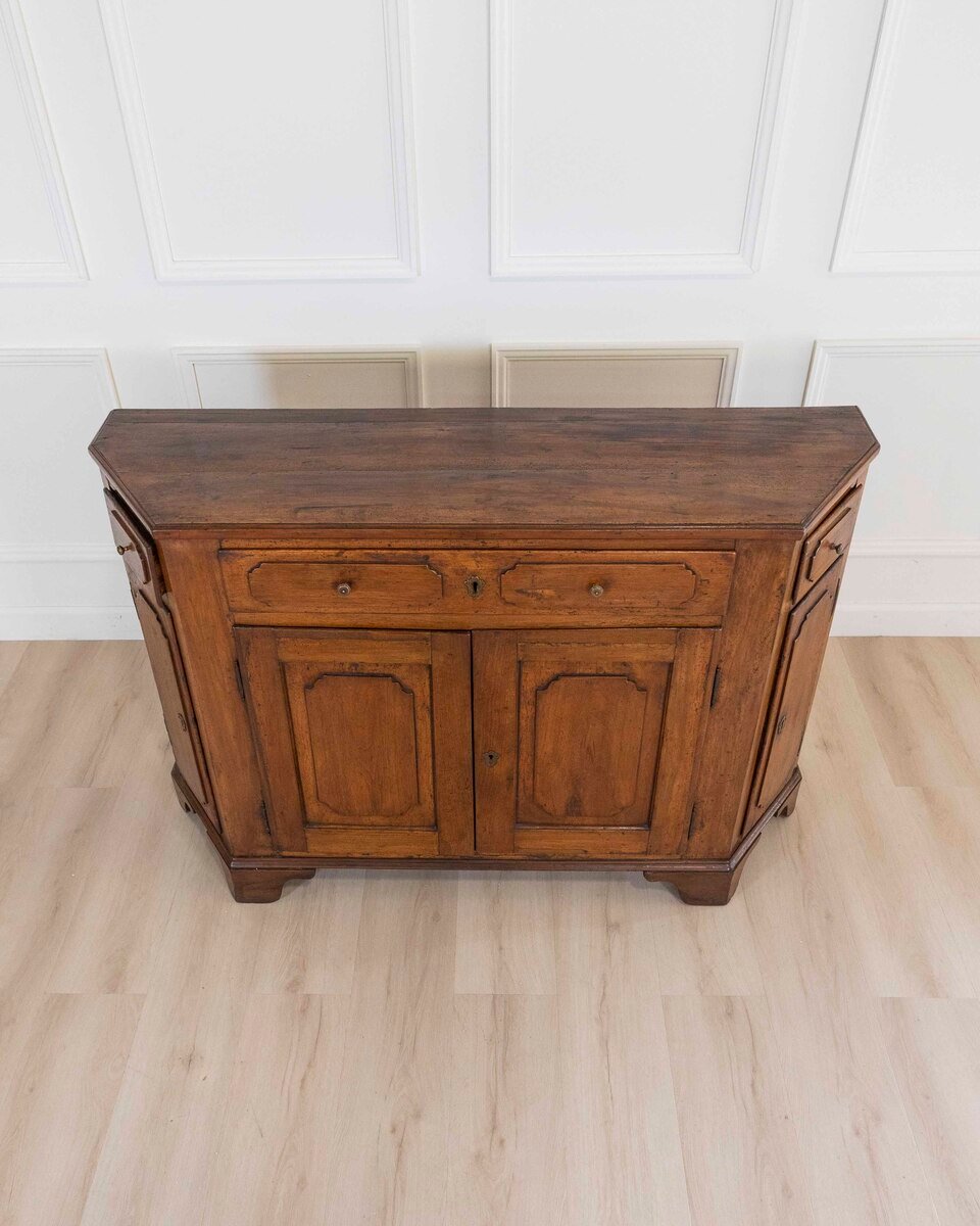 19th Century Italian Tuscan Walnut Sideboard - JAA