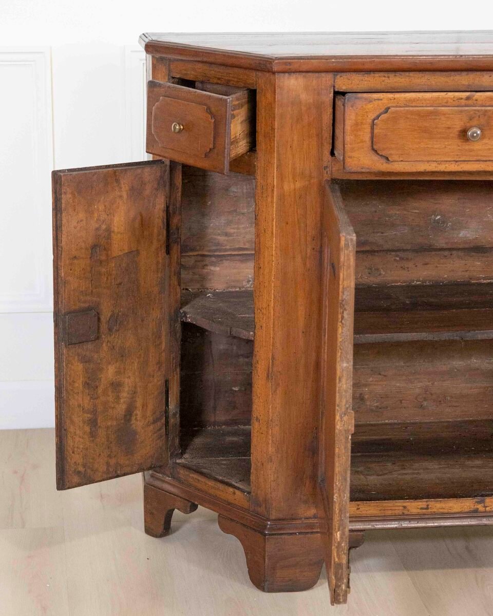 19th Century Italian Tuscan Walnut Sideboard - JAA