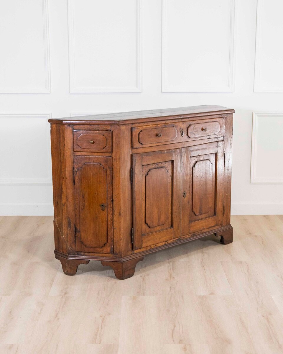 19th Century Italian Tuscan Walnut Sideboard - JAA