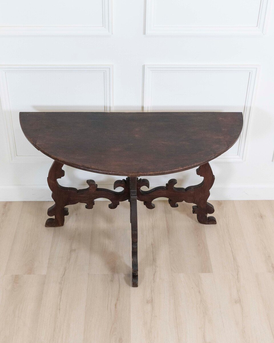 17th Century Chestnut Console Table - JAA