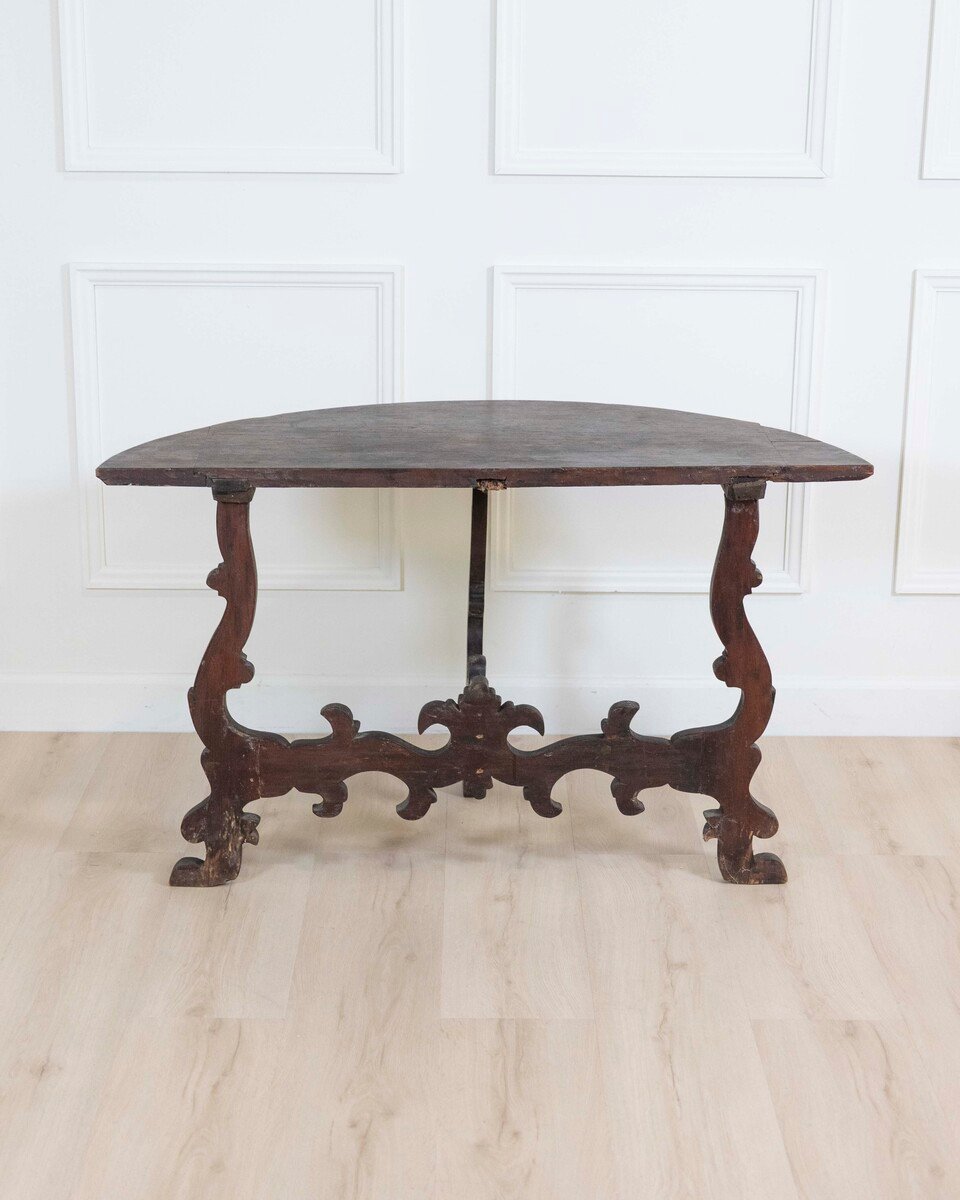 17th Century Chestnut Console Table - JAA
