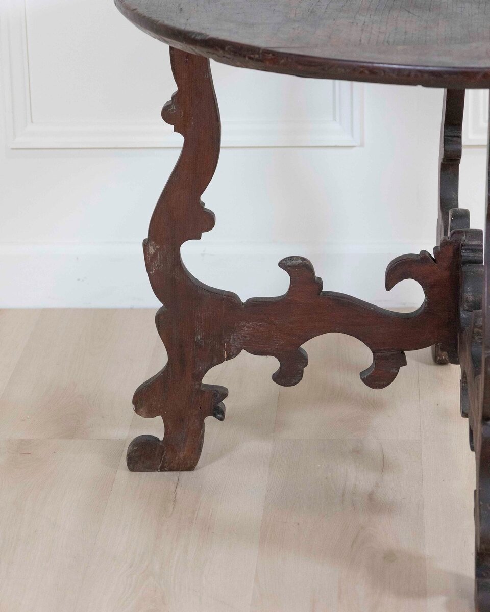 17th Century Chestnut Console Table - JAA