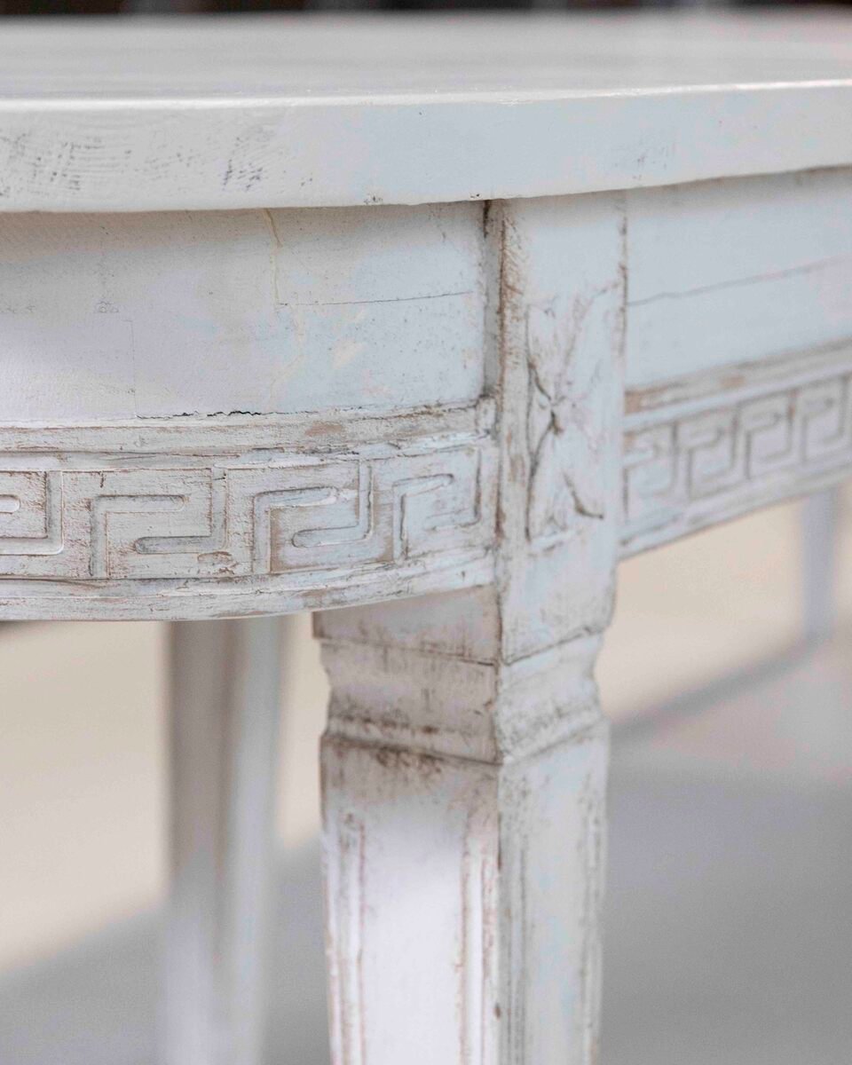 19th Century Swedish Extension Table With Two Leaves Circa 1850 - JAA