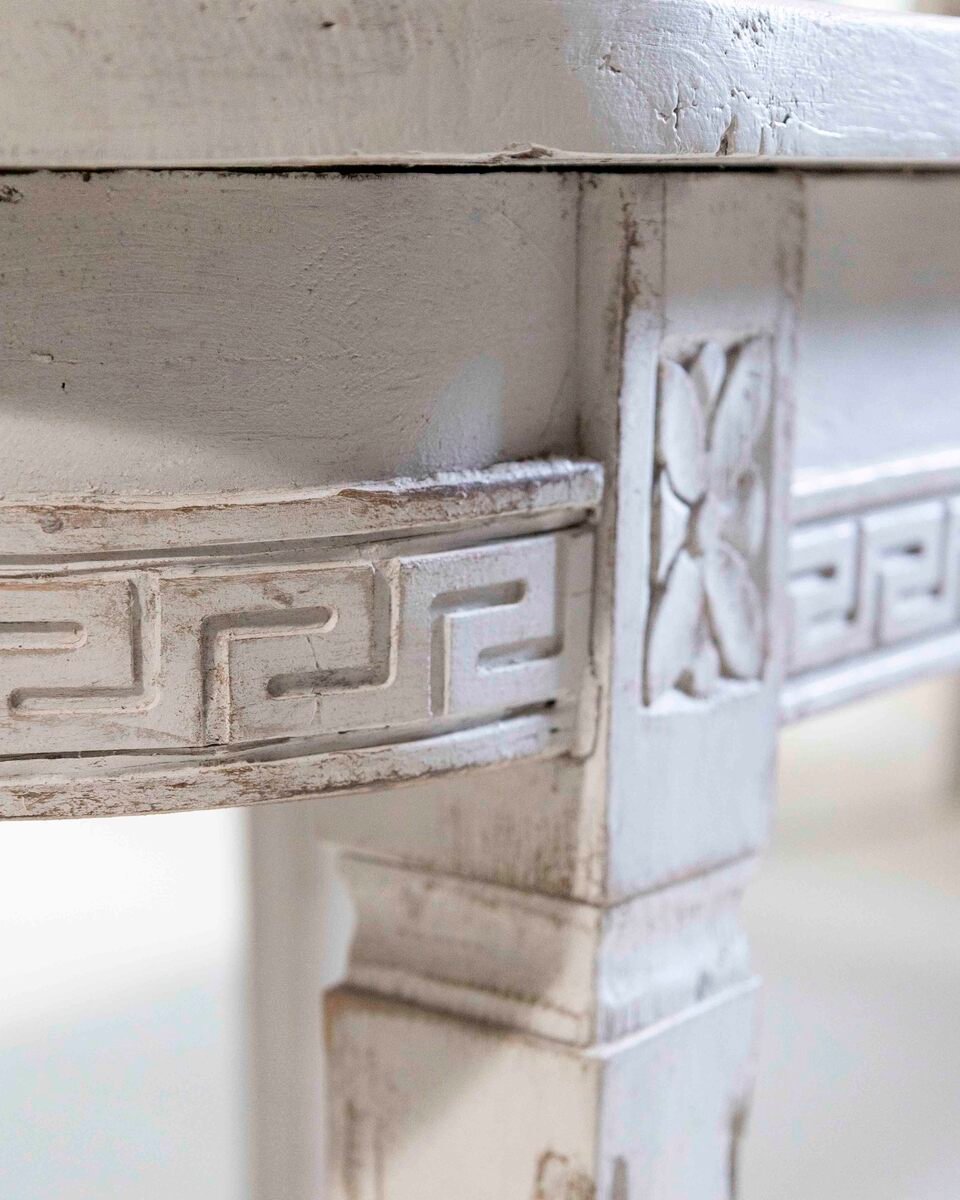 19th Century Swedish Extension Table With Two Leaves Circa 1850 - JAA