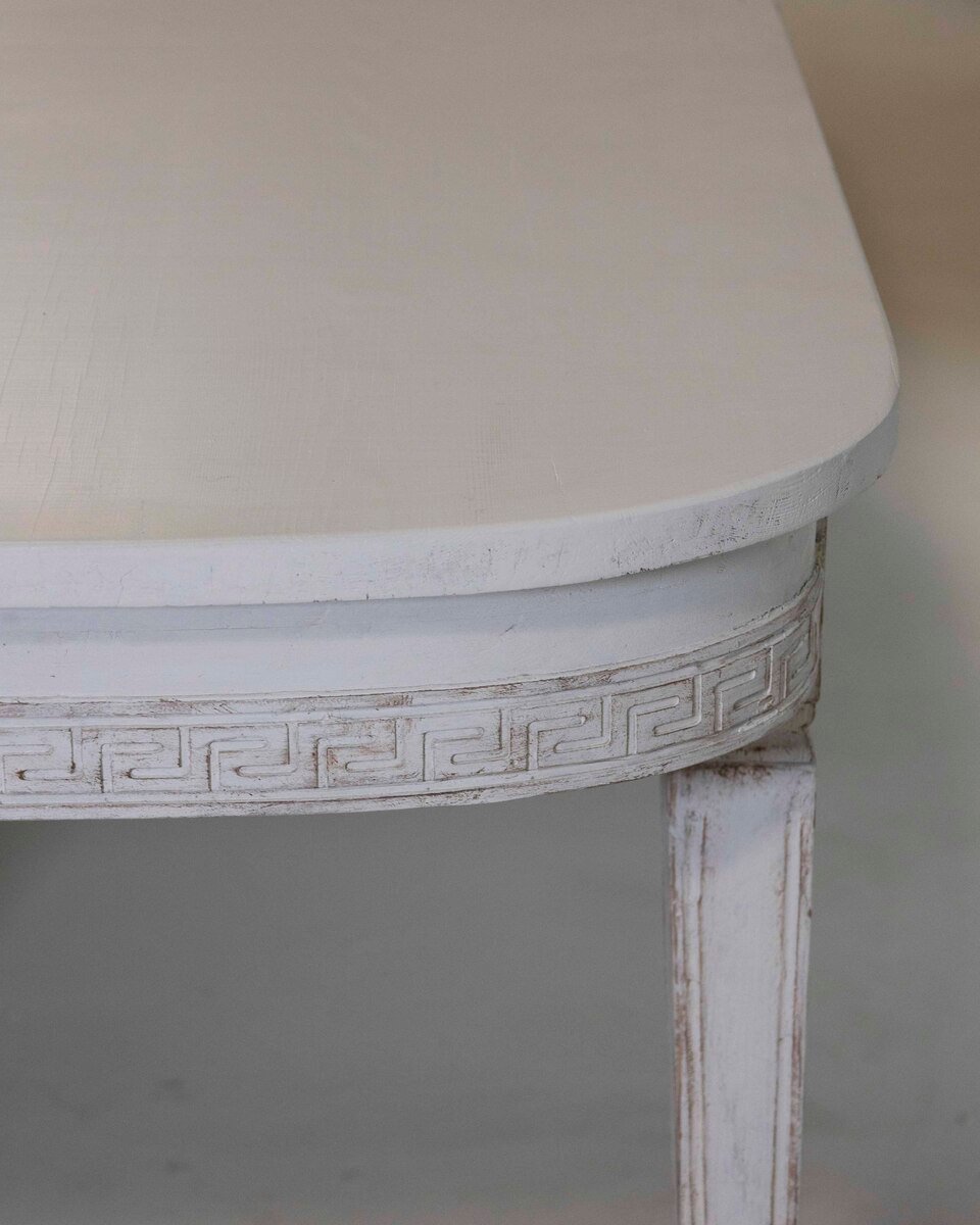19th Century Swedish Extension Table With Two Leaves Circa 1850 - JAA