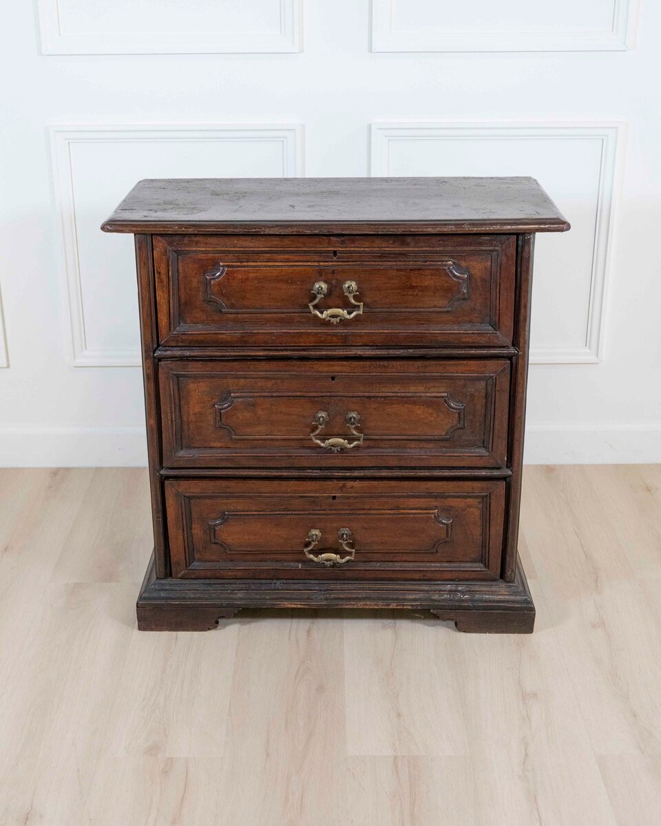 Italian 17th Century Emilian-Bolognese Chest of Drawers with Ashlar Front - JAA