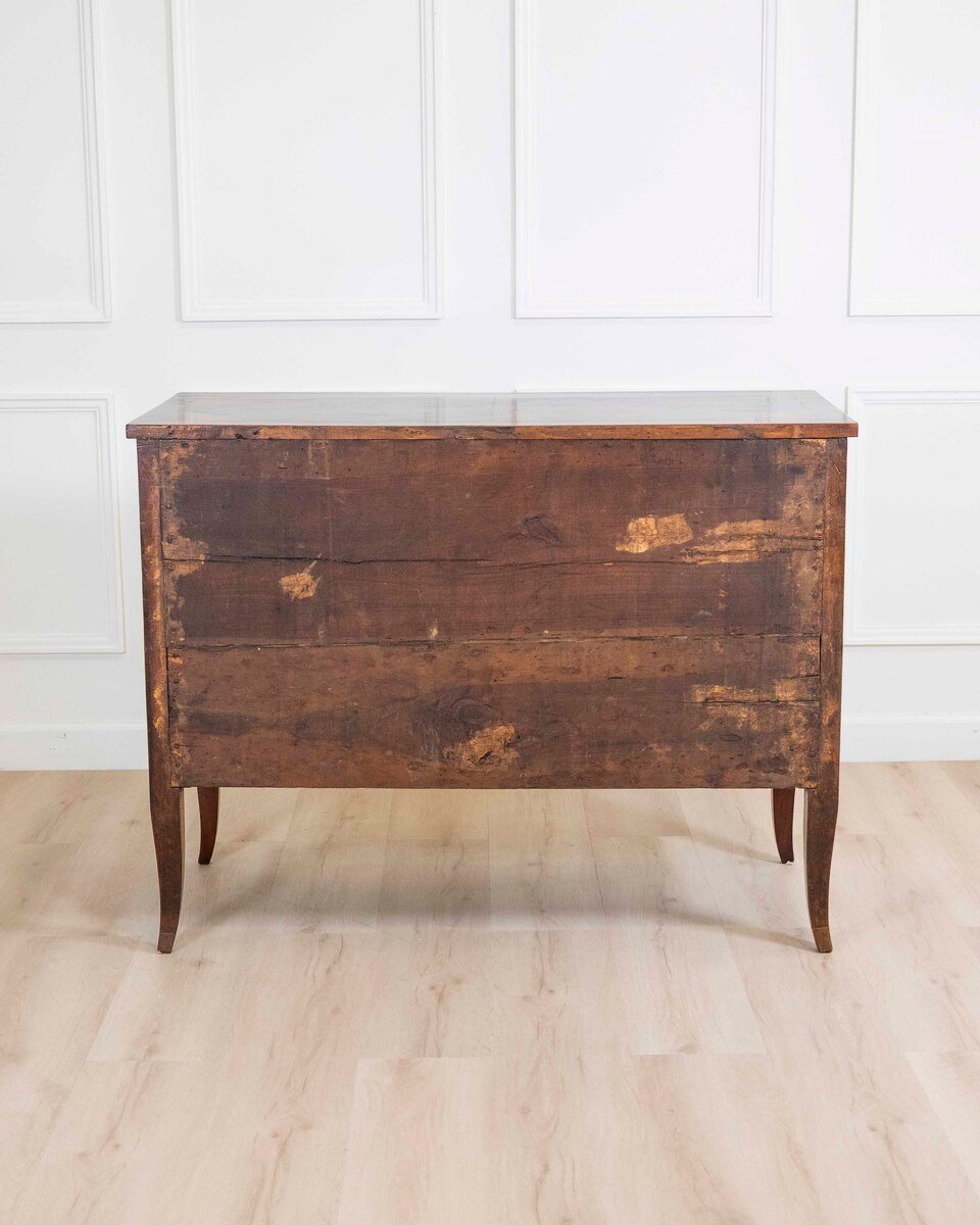 Italian 18th Century Directoire Walnut Chest of Drawers - JAA