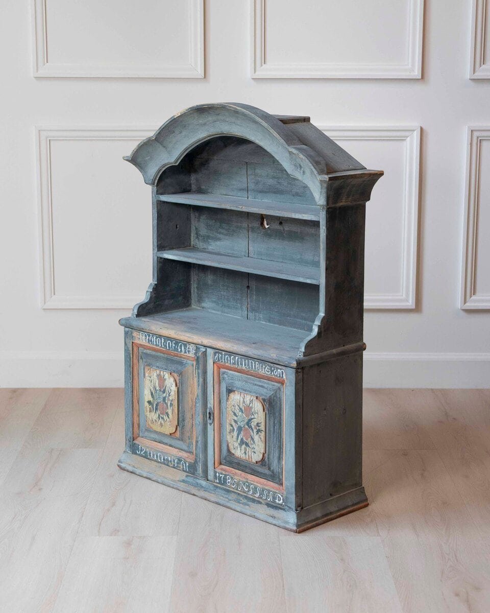 18th Century Swedish Gustavian Hanging Cupboard - JAA