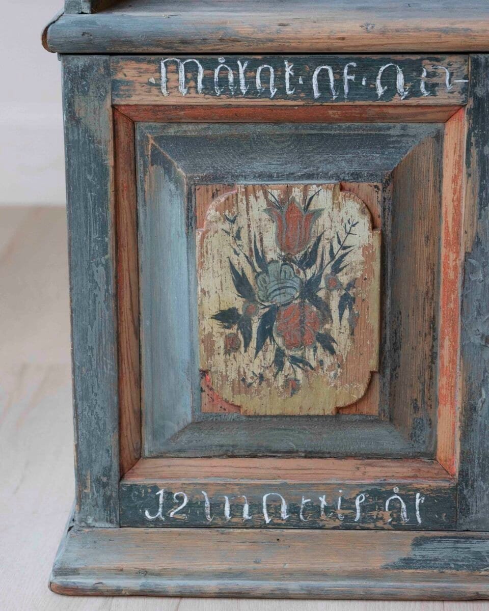 18th Century Swedish Gustavian Hanging Cupboard - JAA