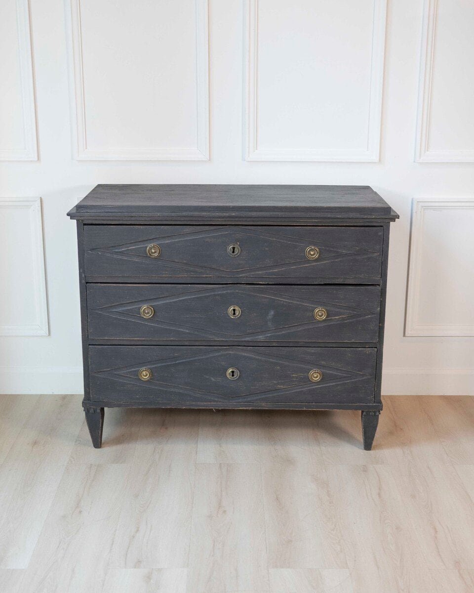 Swedish 19th Century Chest of Drawers, c.1840 - JAA
