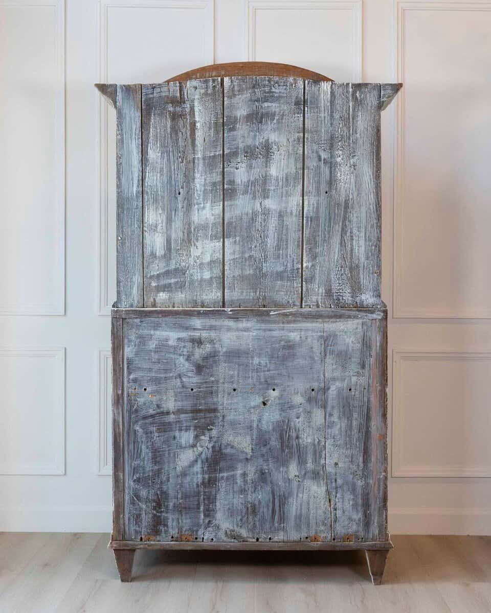 Writing cupboard from around 1800 hundered in pine, Sweden - JAA