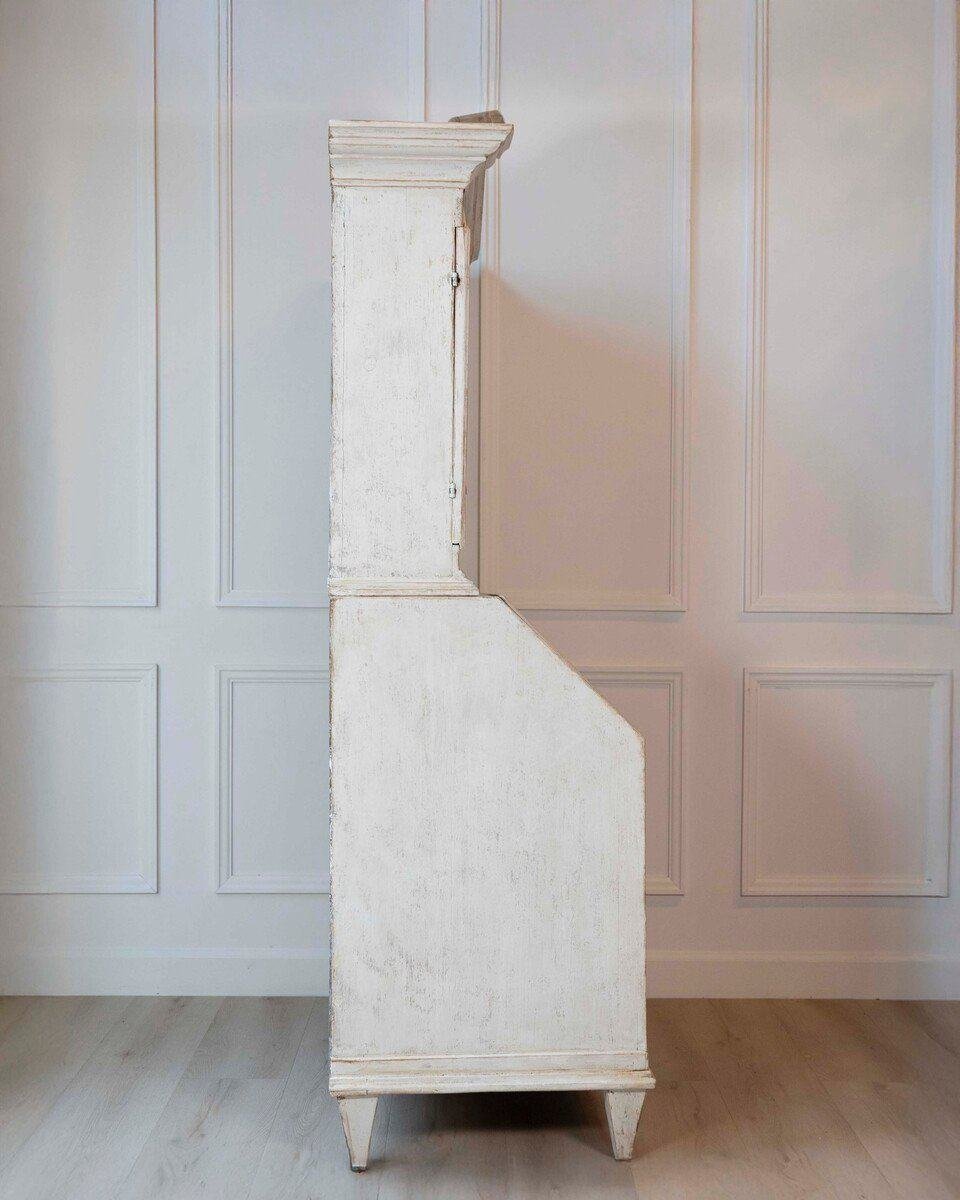 Writing cupboard from around 1800 hundered in pine, Sweden - JAA