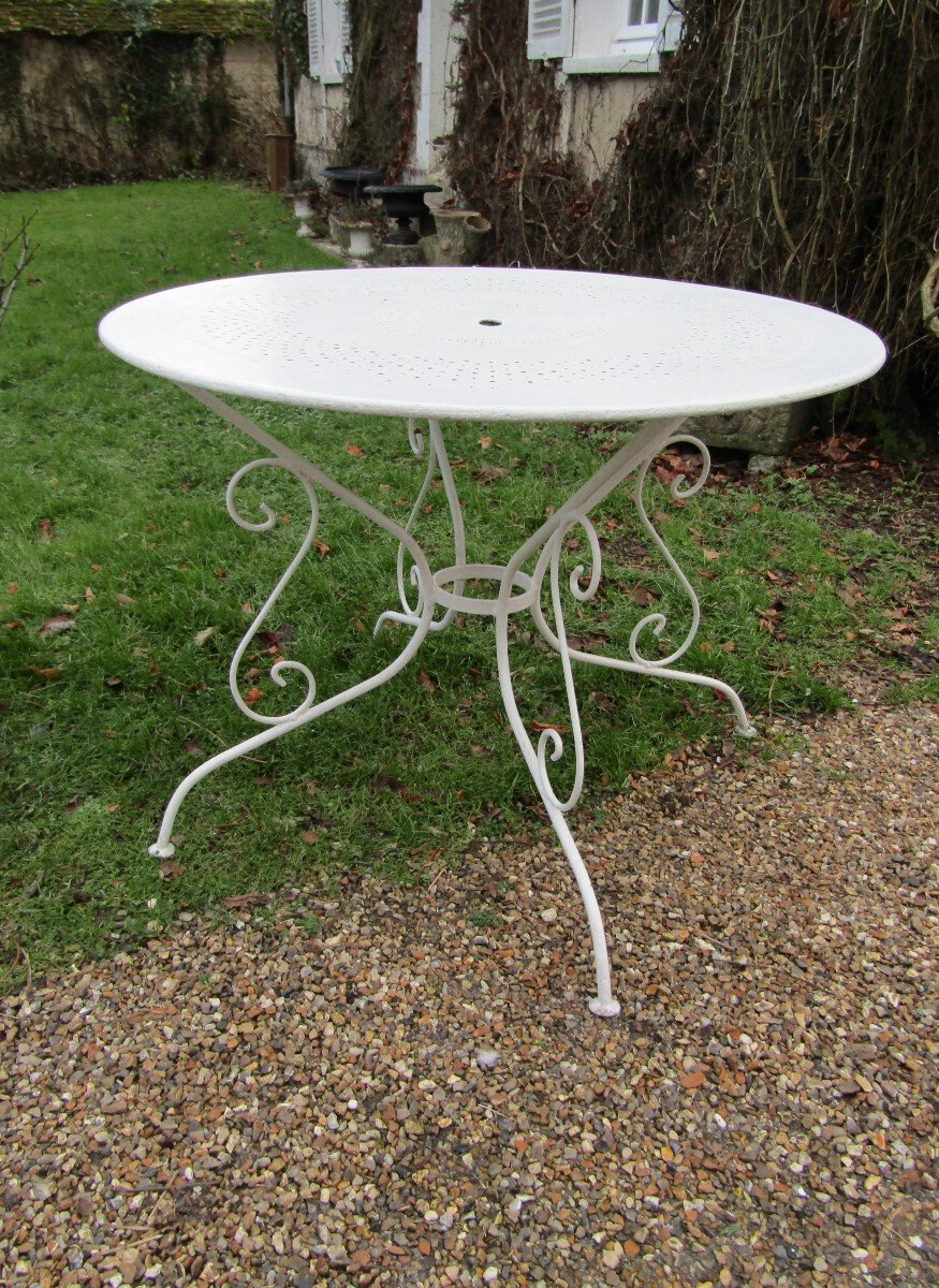 Wrought iron garden furniture set - JAA