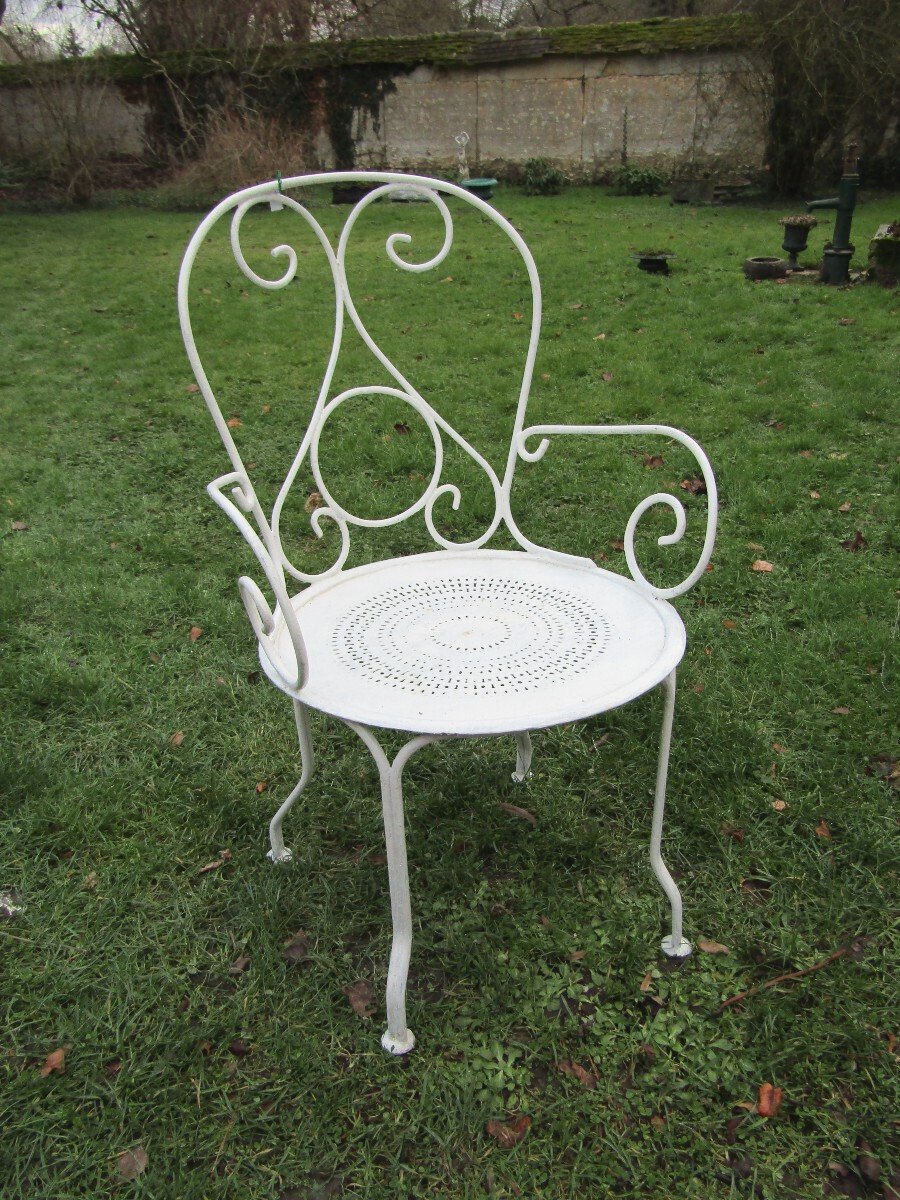 Wrought iron garden furniture set - JAA