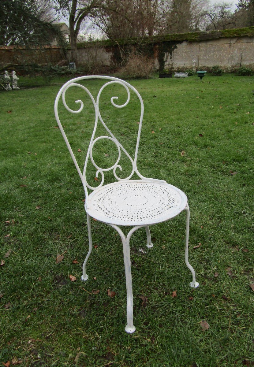 Wrought iron garden furniture set - JAA