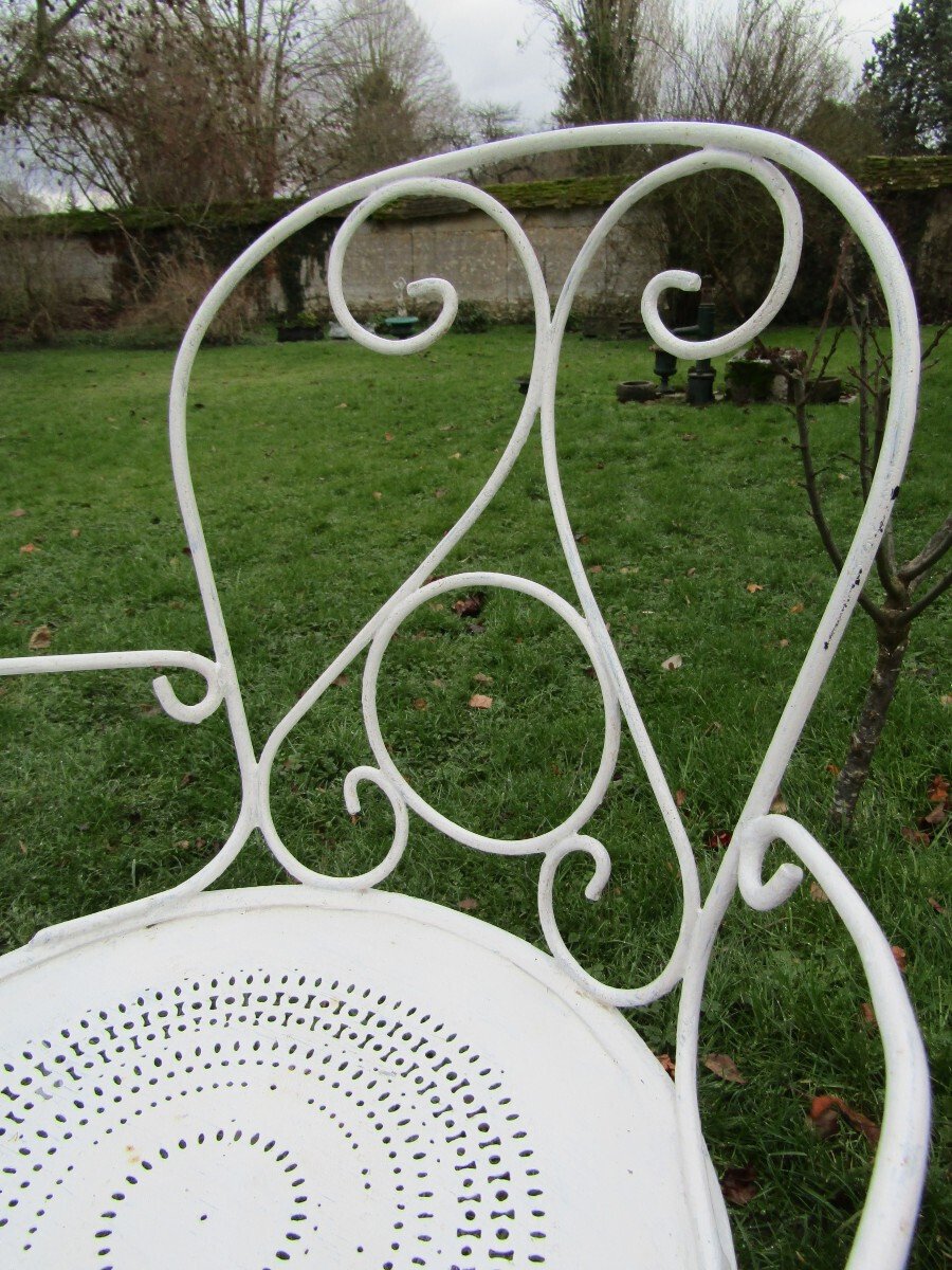 Wrought iron garden furniture set - JAA