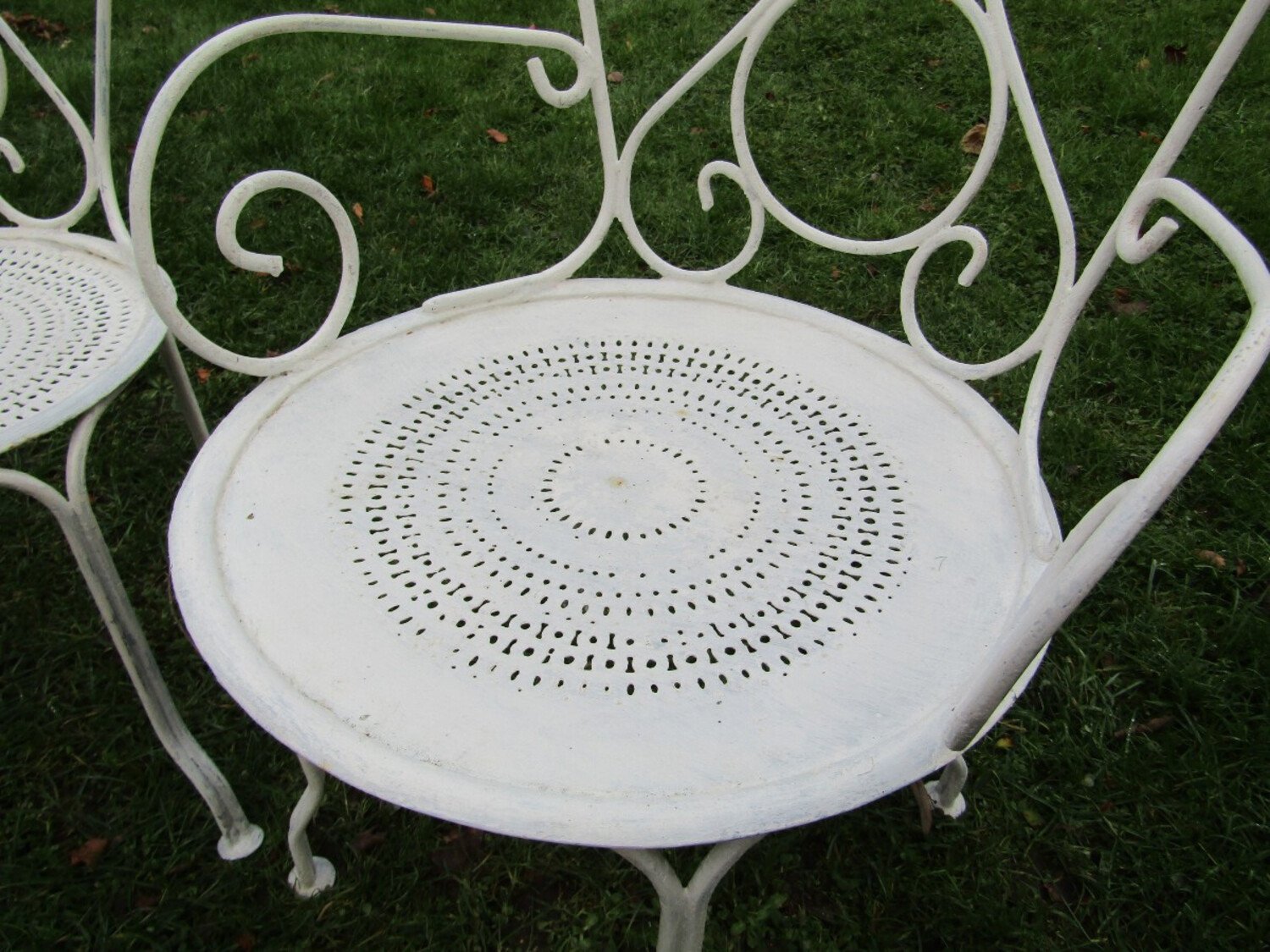 Wrought iron garden furniture set - JAA