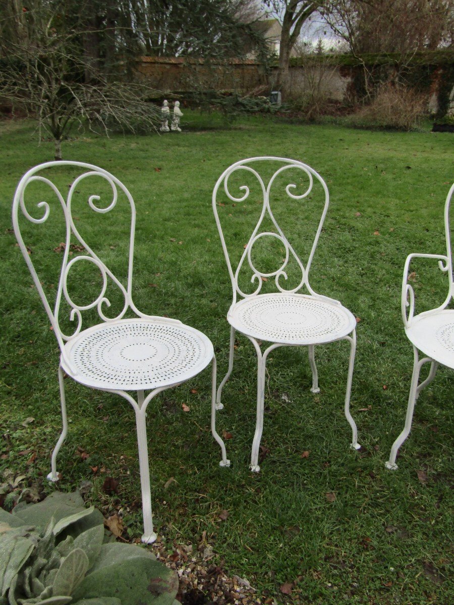 Wrought iron garden furniture set - JAA