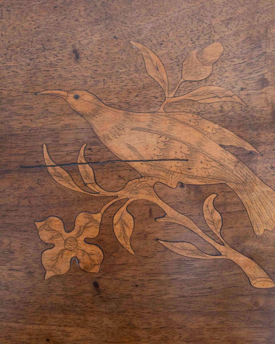 Italian 19th Century Rolo Inlaid Center Table - JAA