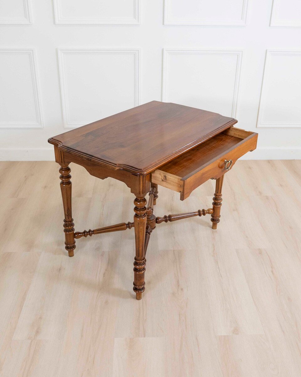 Italian 19th Century Walnut Writing Desk - JAA