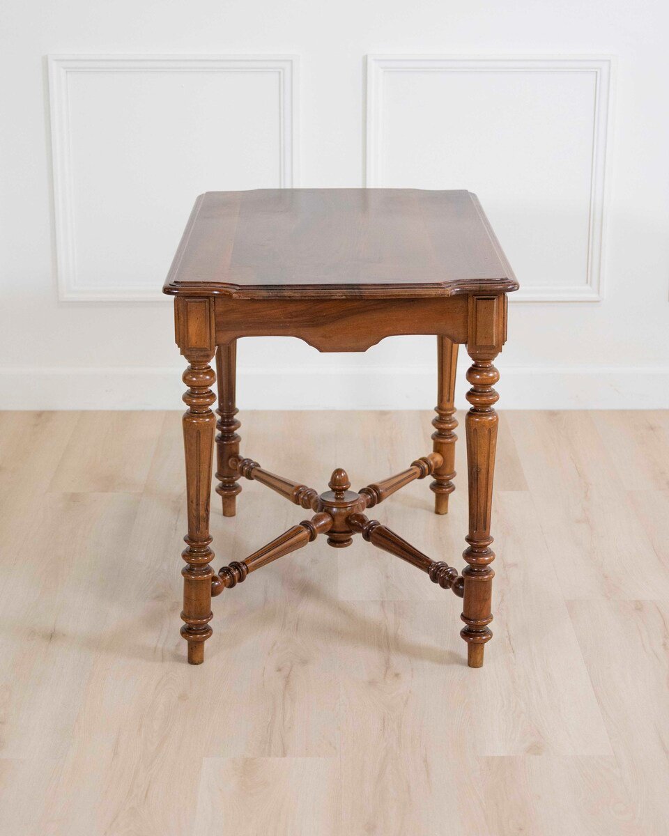 Italian 19th Century Walnut Writing Desk - JAA