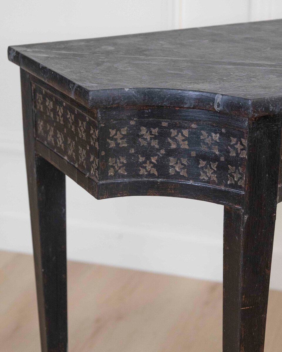 Pair of Italian Neoclassical Painted Console Tables, Late 19th Century - JAA