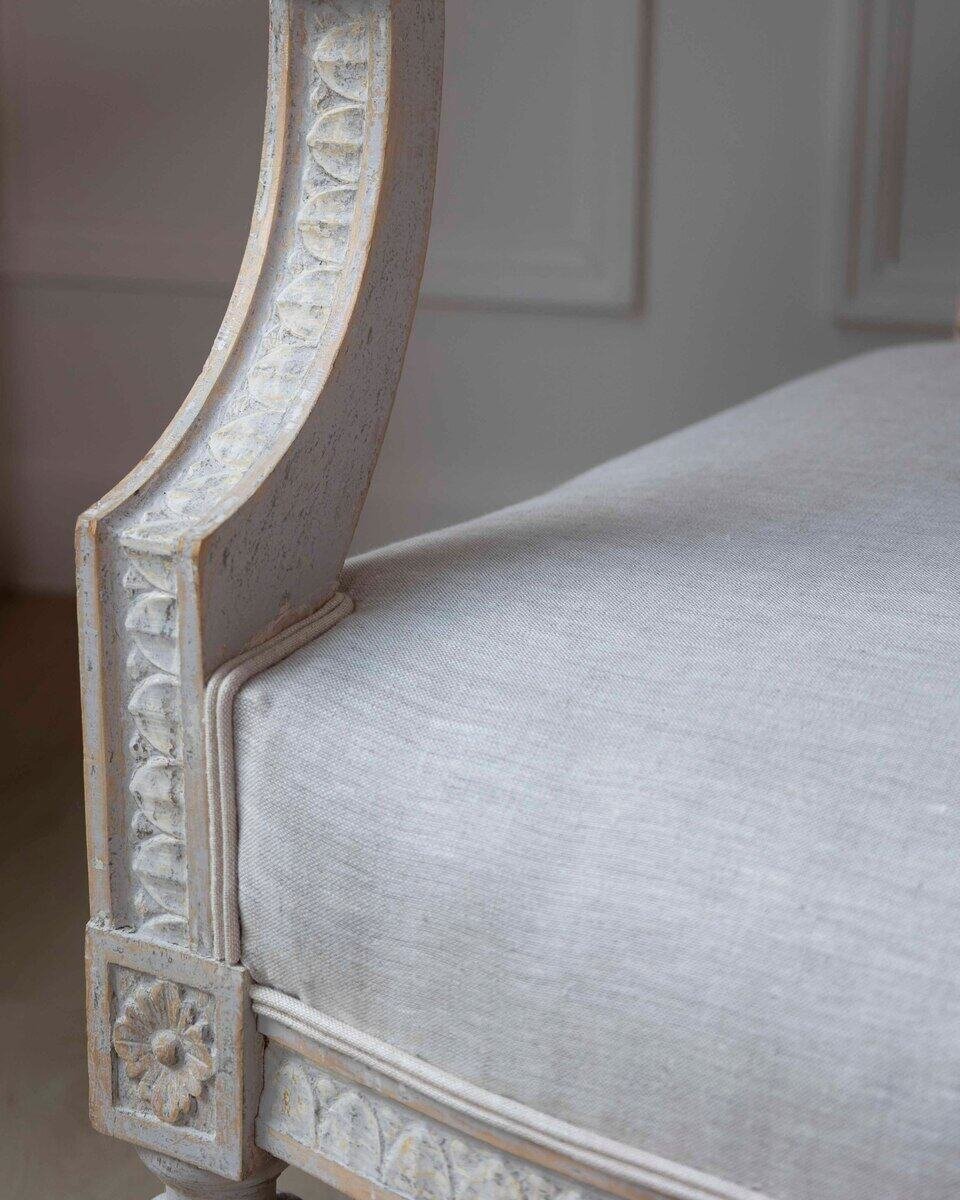 Swedish Gustavian Style Settee, c.1910 - JAA