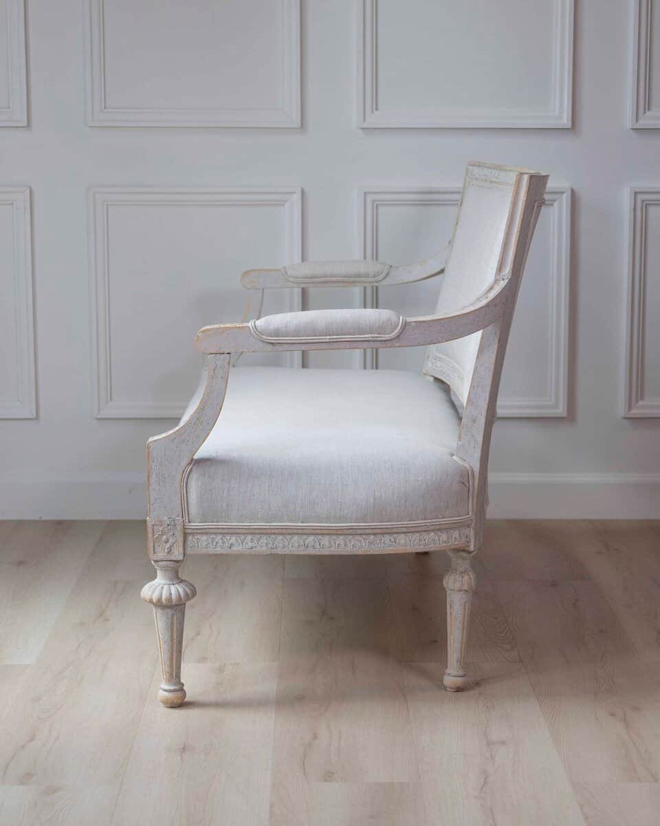 Swedish Gustavian Style Settee, c.1910 - JAA