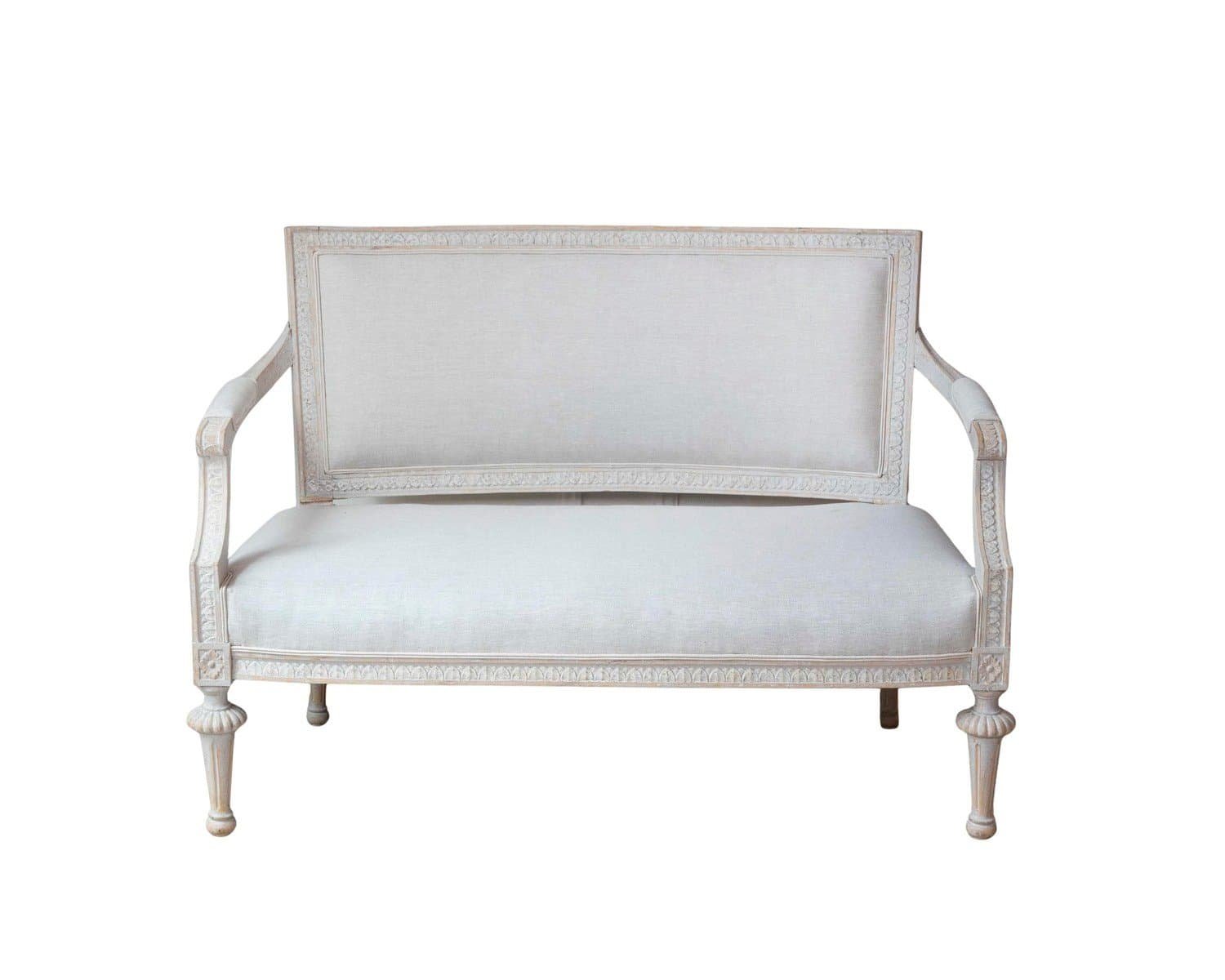 Swedish Gustavian Style Settee, c.1910