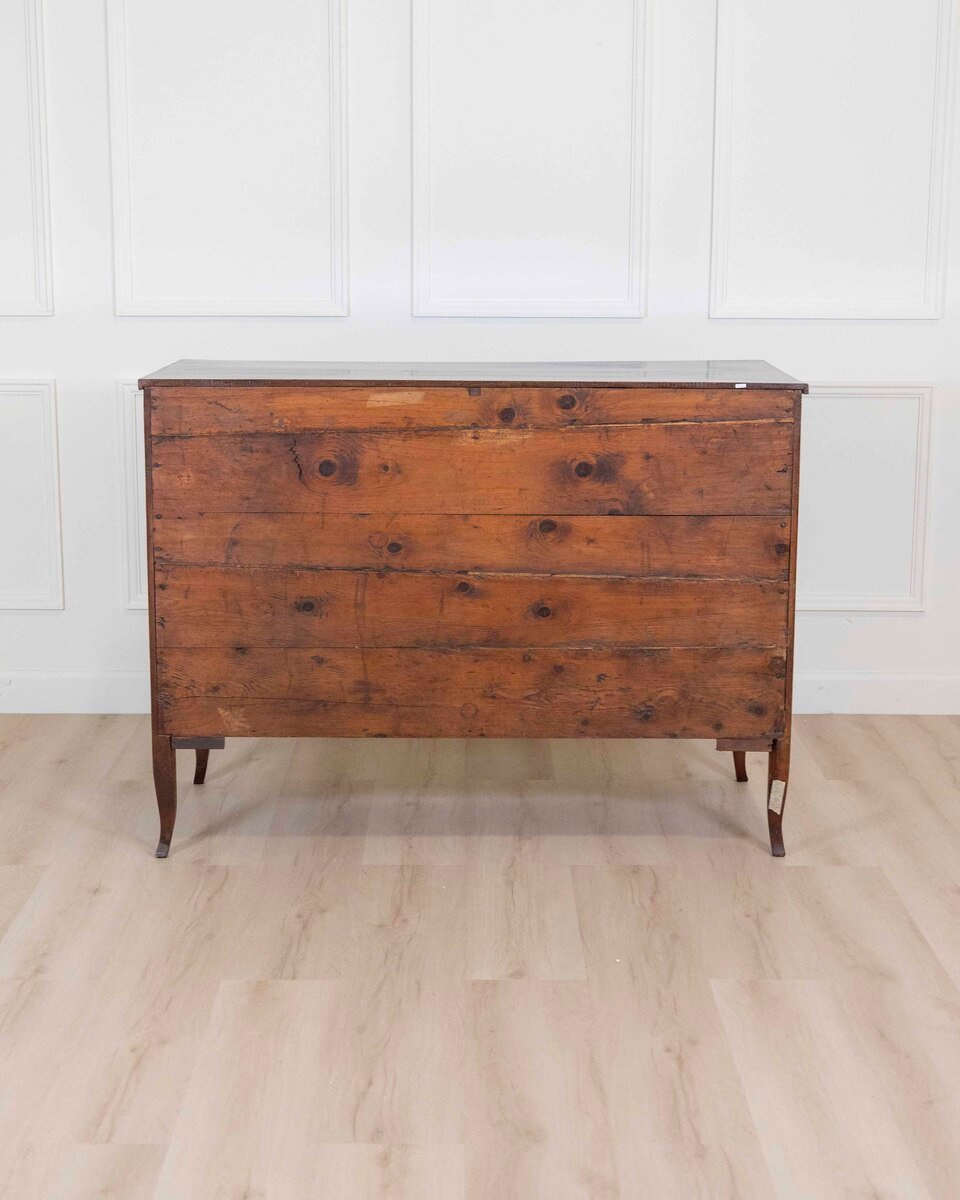 Italian 18th Century Directoire Cherrywood Chest of Drawers - JAA