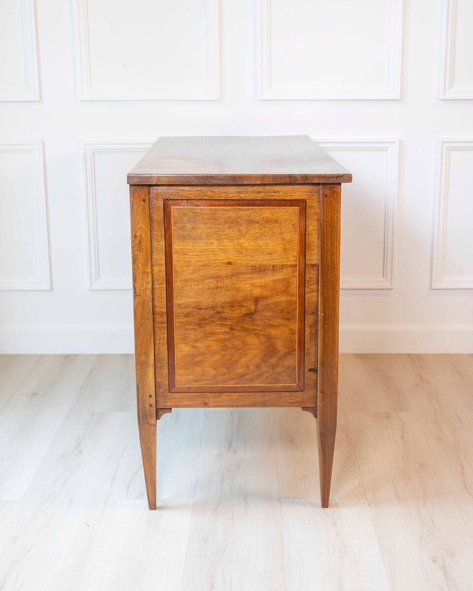 ON HOLD - Louis XVI Chest of Drawers in Walnut - JAA