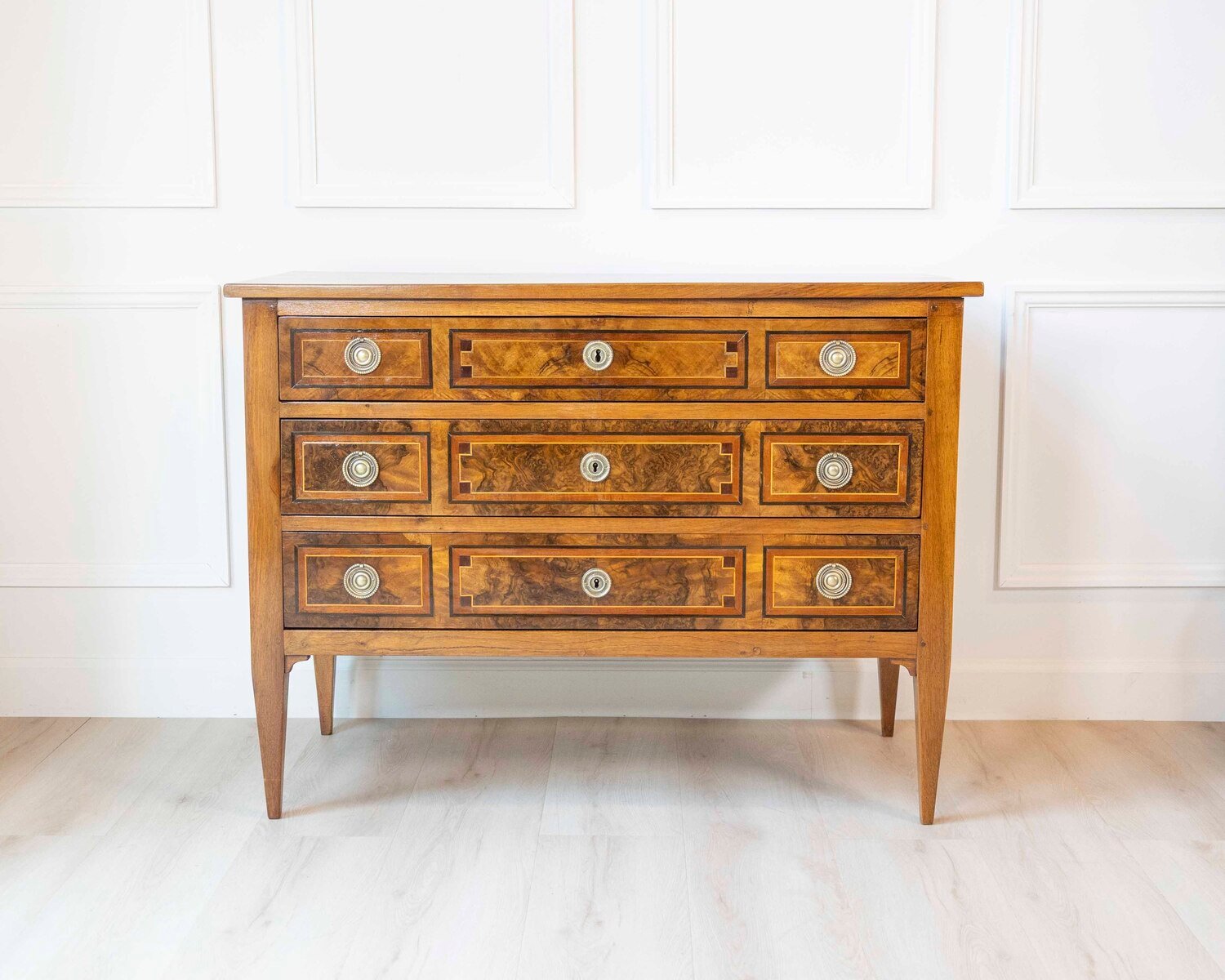 ON HOLD - Louis XVI Chest of Drawers in Walnut - JAA