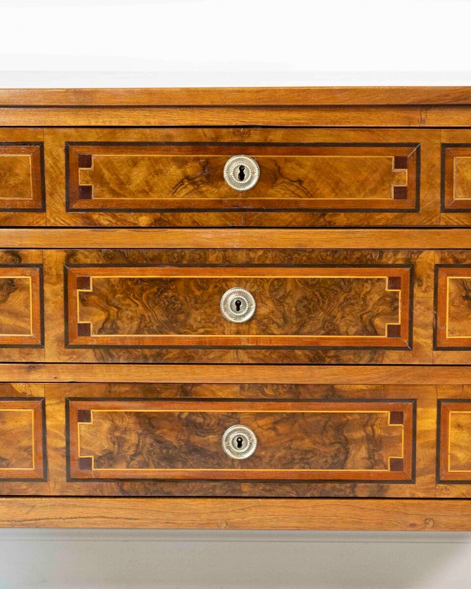 ON HOLD - Louis XVI Chest of Drawers in Walnut - JAA