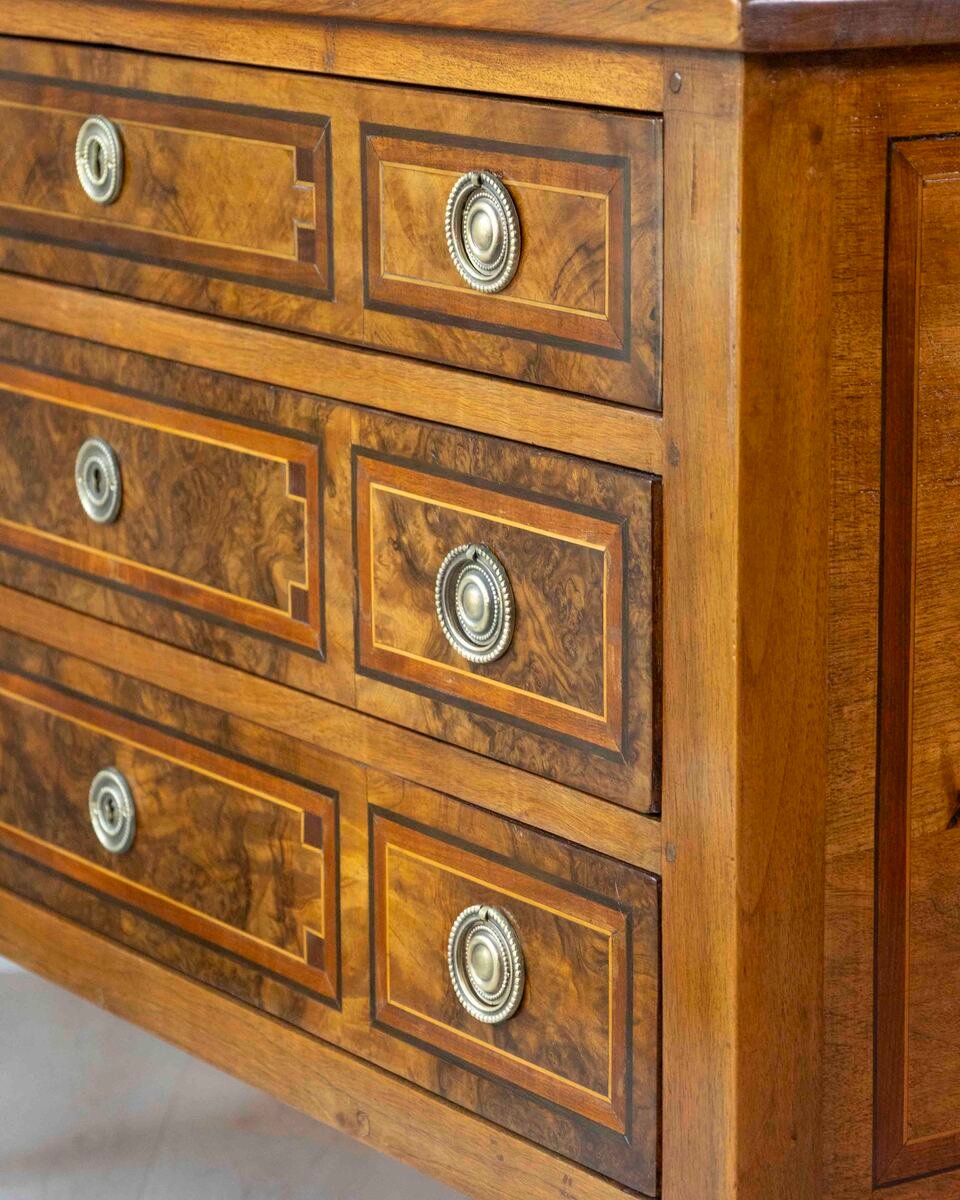 ON HOLD - Louis XVI Chest of Drawers in Walnut - JAA