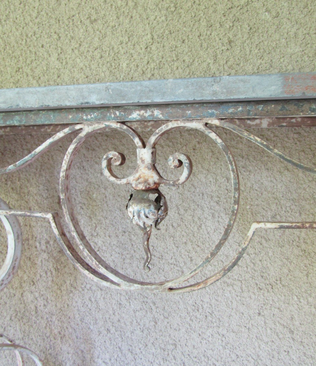 Wrought Iron Console - JAA