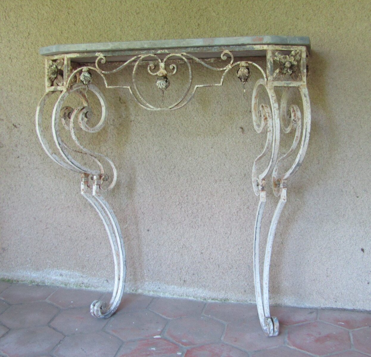 Wrought Iron Console - JAA