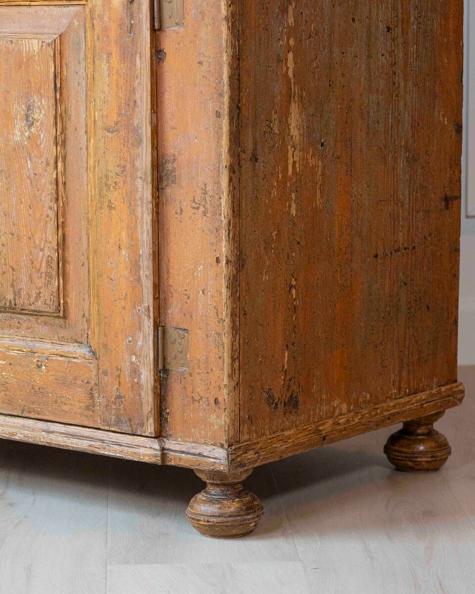 Swedish 19th Century Painted Secretary Desk with Original Finish - JAA