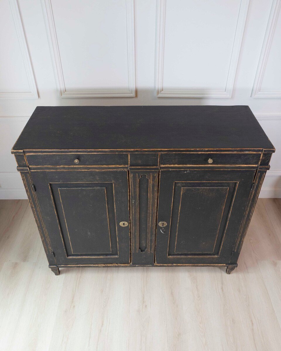 Swedish Gustavian Period Country Sideboard, 18th Century - JAA