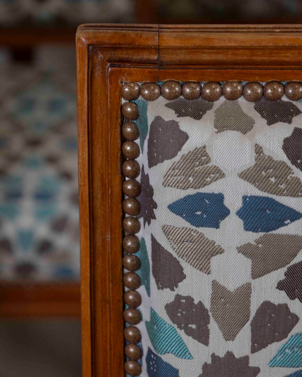 Suite of twelve Louis XVI style chairs - JAA